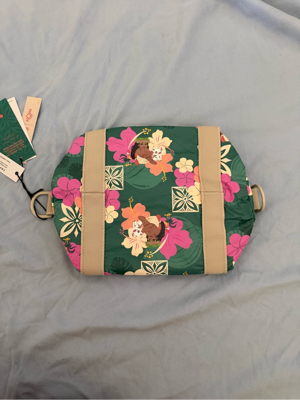Aloha Collection Disney Moana Mini Mini Duffle Tradewinds pattern - Picture 3 of 4